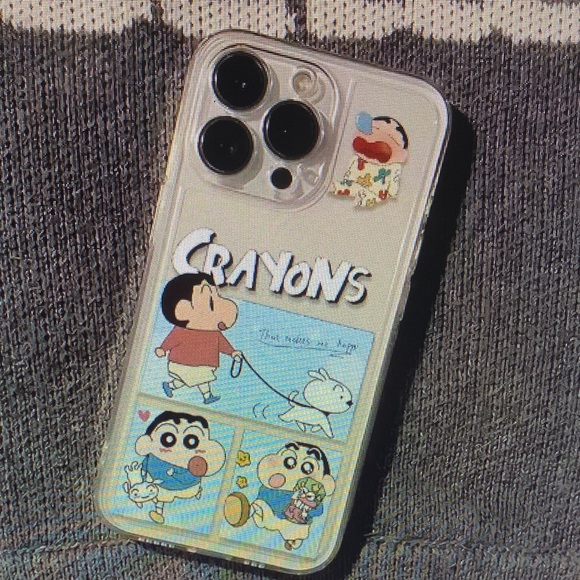 Crayon Shin-chan Clear Phone Case - Picture 1 of 1